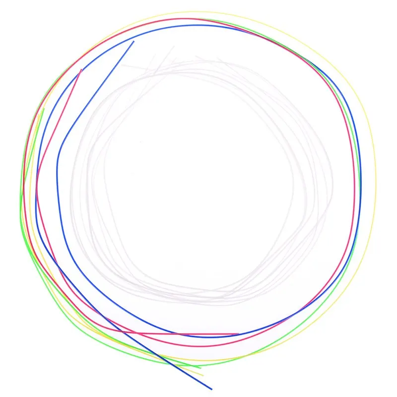 4 шт./компл. Струны для гитары Белый Чистый стригнинг укулеле комплектующие бас и