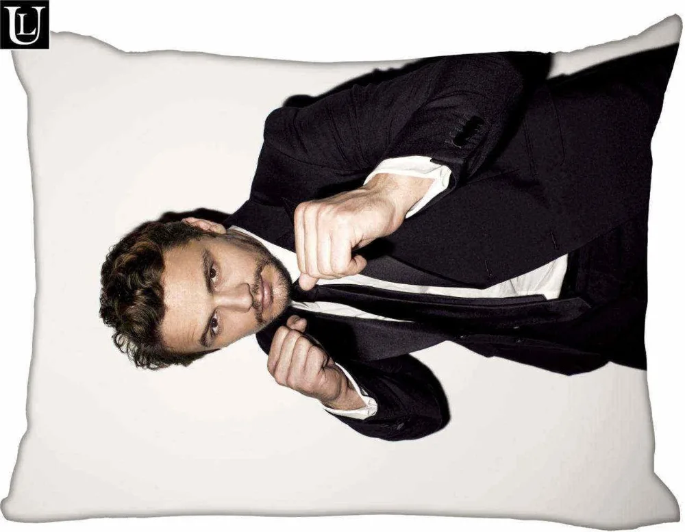 

New James Franco Pillowcase Custom Zippered Rectangle Pillow Cover Cases Size 50x75cm (Two sides) More size 1pcs custom