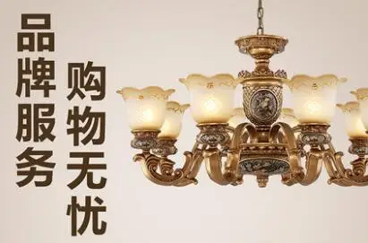

The living room lamp chandeliers simple European luxury atmosphere resin lights of modern minimalist Scandinavian American