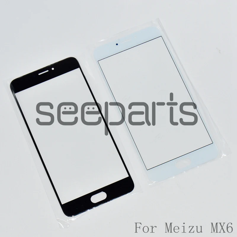 Meizu MX6 внешнее стекло Переднее объектив замена экрана MX5 переднее