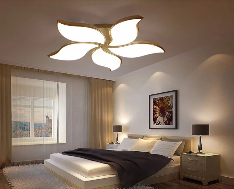 Современная светодиодная люстра lighttis Led Lustre с дистанционным управлением, акриловые лампы для гостиной, столовой, спальни, ресторана, светильники
