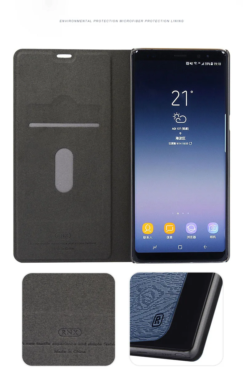 Кожаный чехол для samsung Galaxy Note 8 роскошный стиль книги флип чехол для samsung Galaxy Note 8 Note8 полный защитный чехол