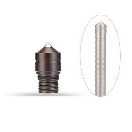 top cover 1 Походная палка для кемпинга DIY ручка для самозащиты инструмент аксессуар Лопата дополнительные ручки топор Расширенный инструмент - Цвет: top cover 1