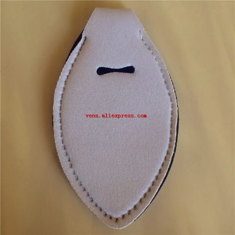 Сублимация Пустые брелки неопрена губная помада набор кольцо для ключей горячая