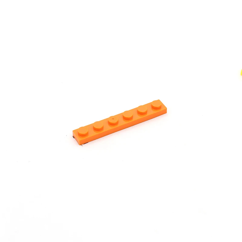 Free Shipping ! Moc Tiles Plate 1x6 3666 Short Piece DIY Enlighten Block Bricks Compatible with Assembles Particles | Игрушки и хобби