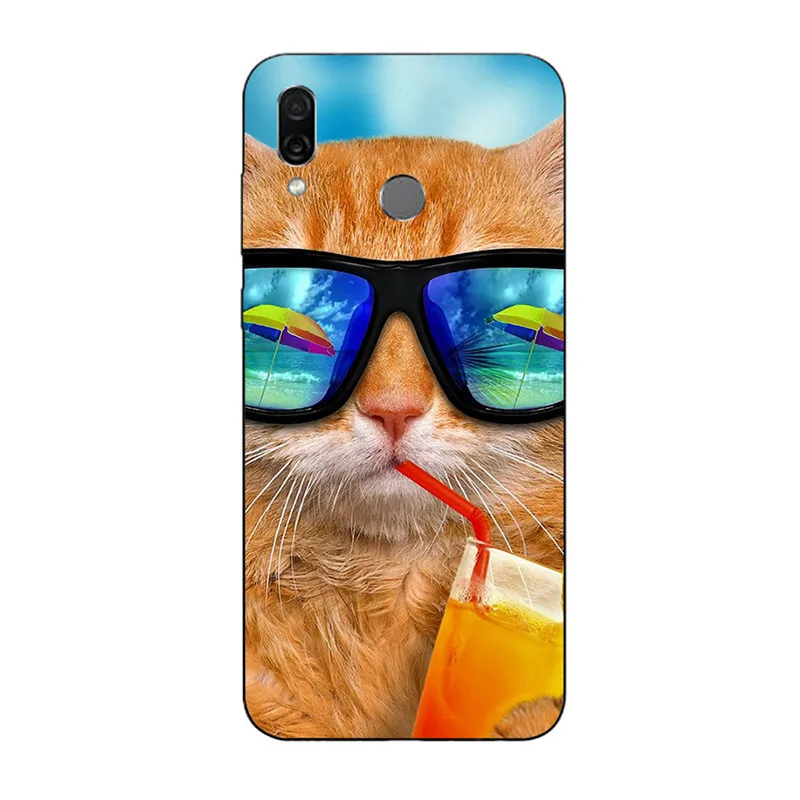 Силиконовый чехол для huawei Honor Play, мягкий силиконовый чехол, TPU чехол для телефона, для huawei Honor Play, чехол, 6,3 капа, Coque Honor Play Funda