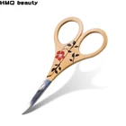 Ножницы из нержавеющей стали для удаления волос в носу, бороды, бровей, волос на лице, накладных ресниц, триммер, ножницы с острыми краями, инструменты для удаления