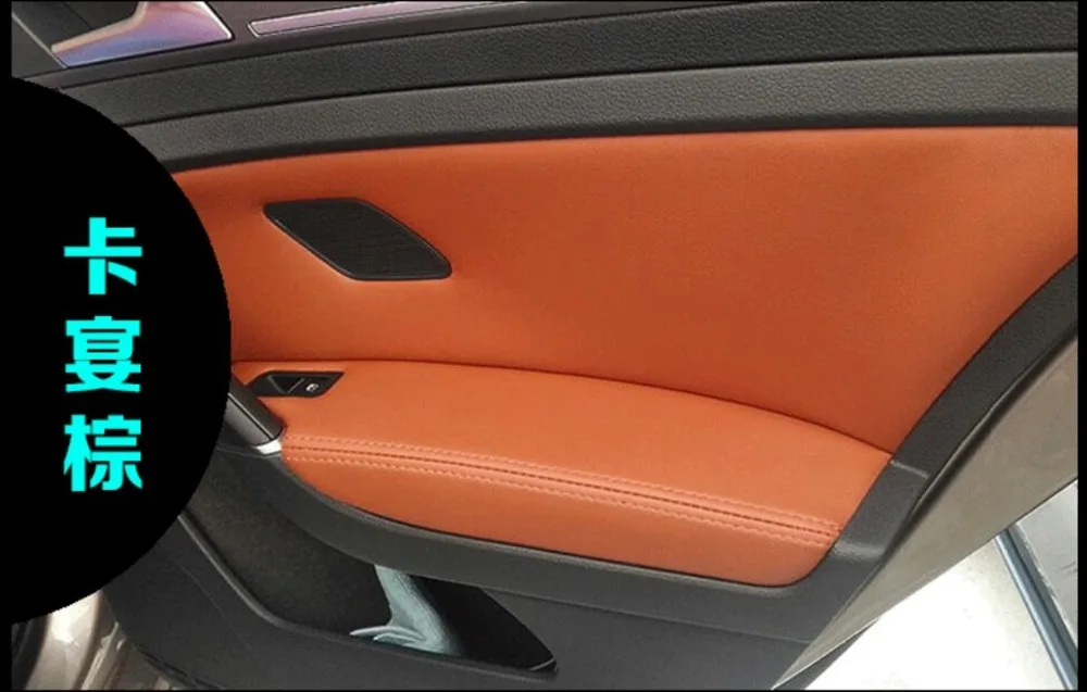 Для Volkswagen Golf 7 2014 2015 2016 2017 2018 Защитная панель из микрофибры для подлокотника