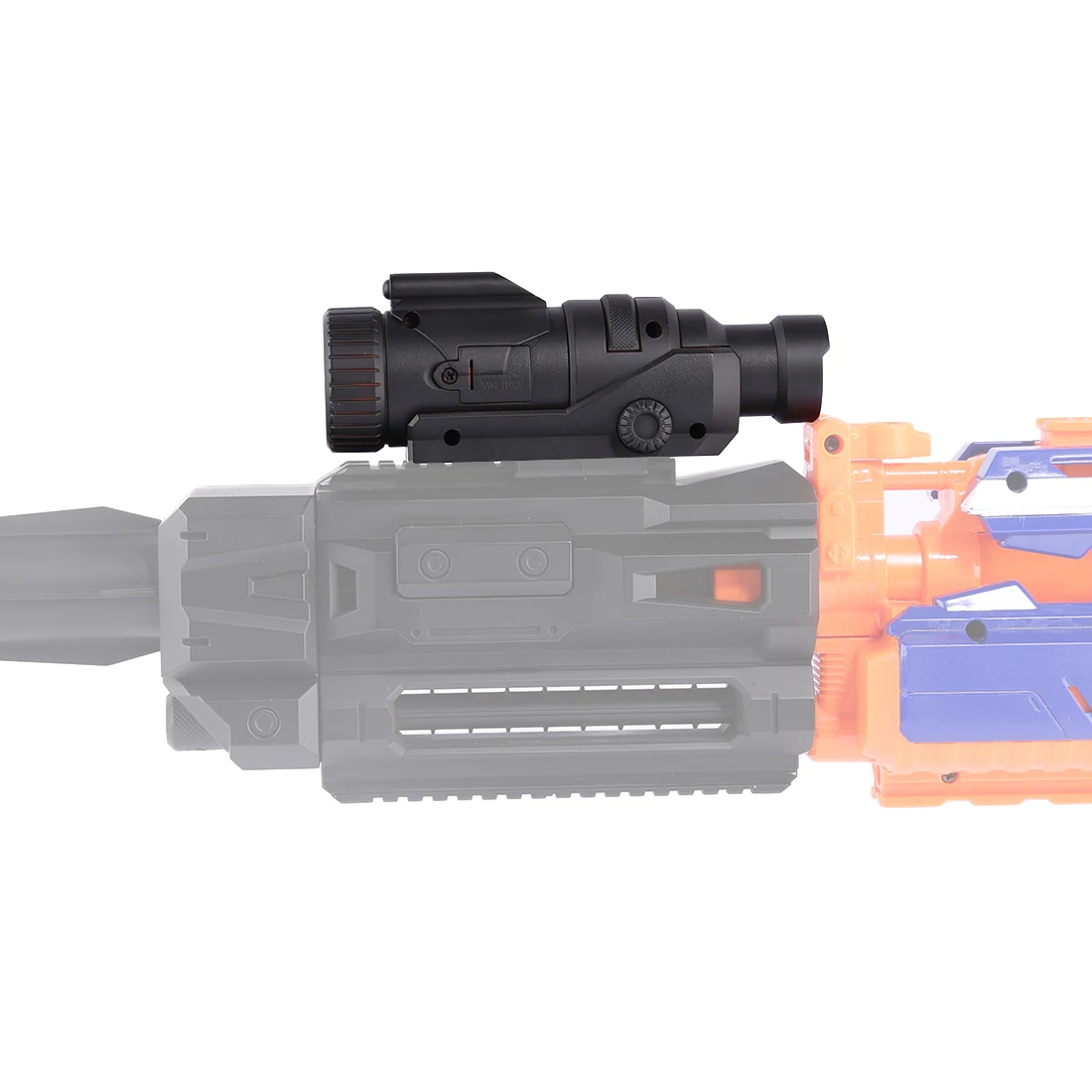 Модифицированная часть тактический фонарик для Nerf Элитной серии/Stryfe/Retaliator/Rapidstrike/Modulus Регулятор-черный