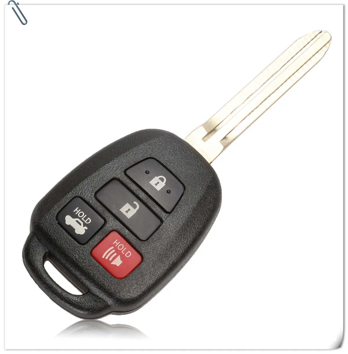 Jingyuqin HYQ12BDM 314,4 Мгц дистанционный ключ G/H чип для Toyota Camry Corolla 2012- HYQ12BEL No Mark
