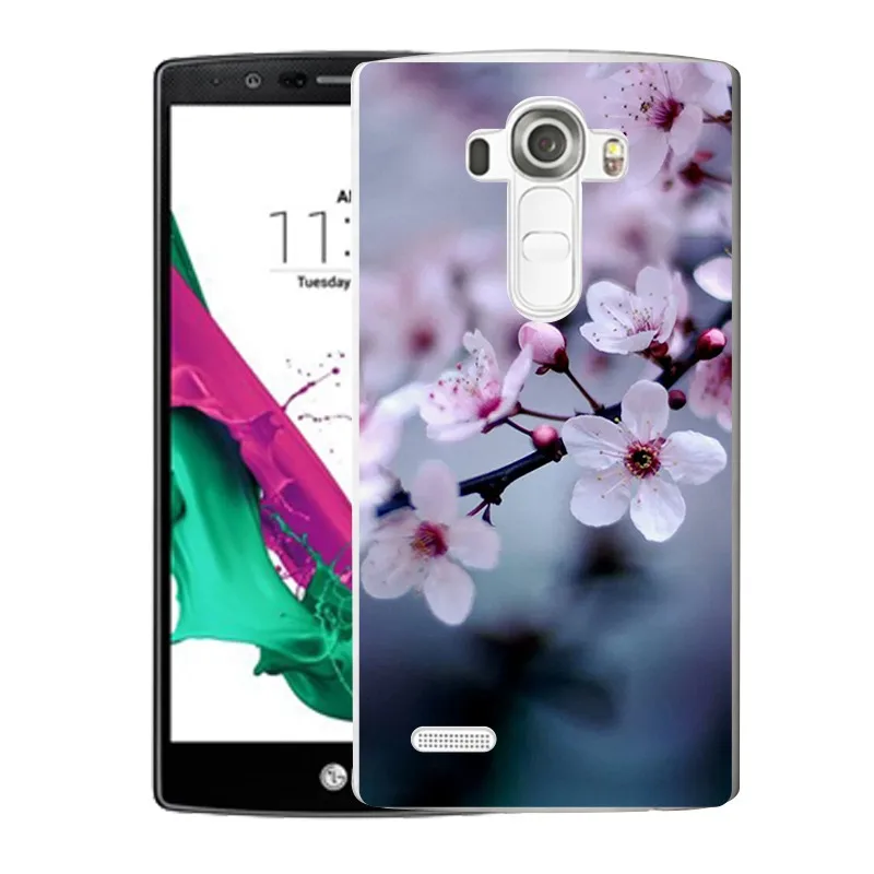 QMSWEI TPU Transparent Phone Case For LG K3 K4 K5 K8 Flora Chocolate Silicone Pineapple Printed Cover G3 G4 G5 V10 |