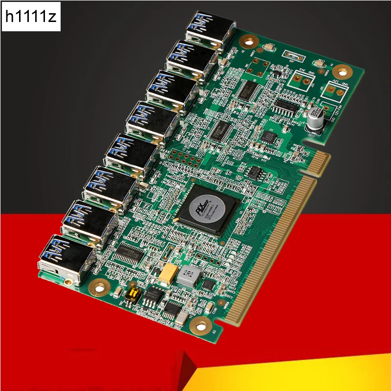Графическая карта PCIe Miner Machine удлинитель с 1 на 8 портов USB 3 0 PCIE|usb3.0 pcie|pcie usb3.0usb3.0 pci-e |