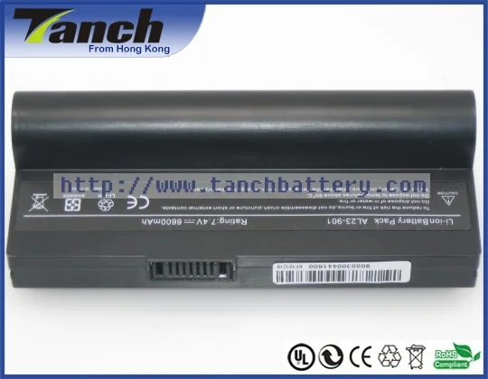 Аккумуляторы для ноутбуков ASUS Eee PC 701 700 901 701SD 900HD 1000H 904 E AL23 901H 870AAQ159571 S101 7 4 V 6 cell|battery