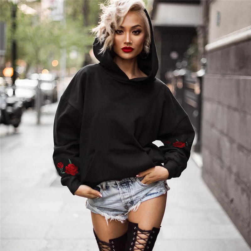 Новое поступление 2020 женские толстовки с длинным рукавом пуловер в стиле