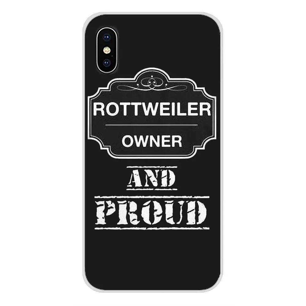 Rottweiler Dog Accessories Phone Shell Covers For Oneplus 3T 5T 6T Nokia 2 3 5 6 8 9 230 3310 2.1 3.1 5.1 7 Plus 2017 2018 | Мобильные