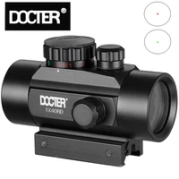 tactical 1x40 red green dot sight scope optic collimator hunting holographic for shot gun airsoft 1120mm rail mount riflescopes