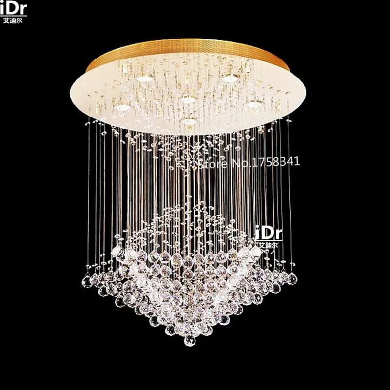 Лестницы свет Современная гостиная большие круглые светодиодные светильники