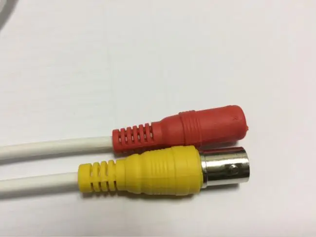 Кабель OSD 90 см с портом питания + видеопорт меню для фотографий (белый кабель)|cable