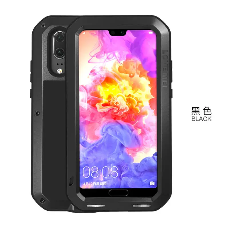 Алюминиевый металлический чехол для huawei P30 Pro P20 Lite, противоударный, 360, полный корпус, защитная крышка Gorilla glass, huawei P30 Pro, чехол P 30