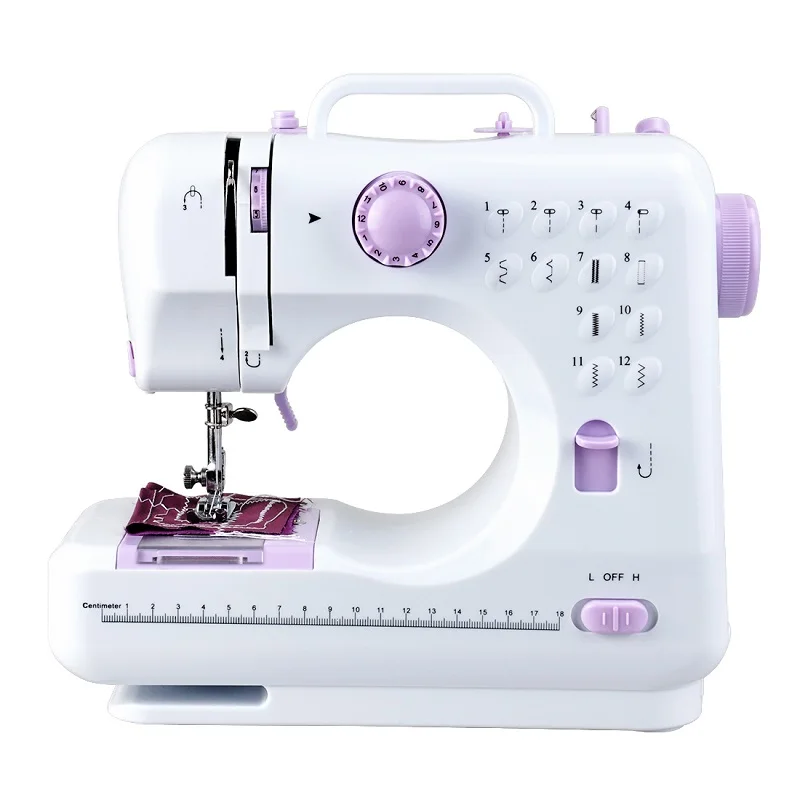 Fanghua мини 12 стежков Швейные машины бытовые Multifunction Double Thread And speed Free-Arm Crafting машина для починки