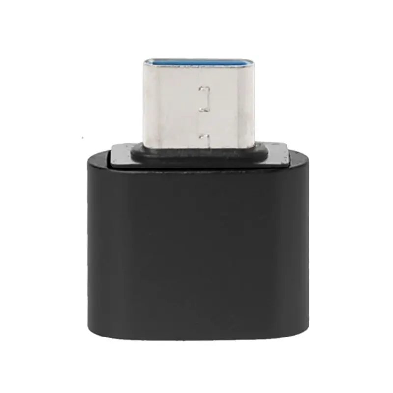 Металлический USB C 3 1 Type папа к 2 0 Женский OTG адаптер для синхронизации данных Samsung S9