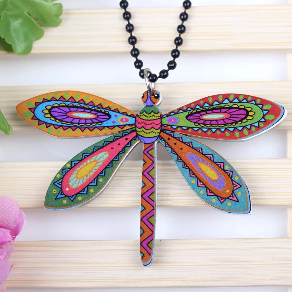 Bonsny dragonfly акриловая подвеска новинка 2015 аксессуары для весны и лета милый дизайн
