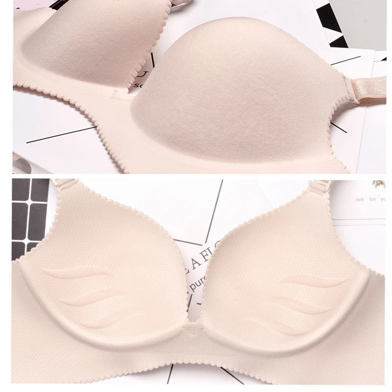 Женский бюстгальтер пуш ап KYLIE розовый бесшовный без косточек регулируемый с