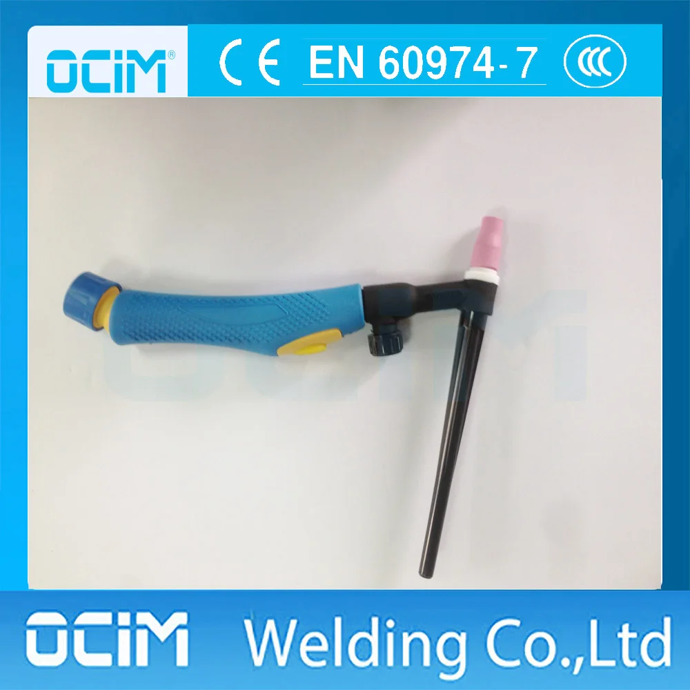WP9V SR 9V Tig корпусный клапан с воздушным охлаждением синяя ручка 125 А|Сварочные
