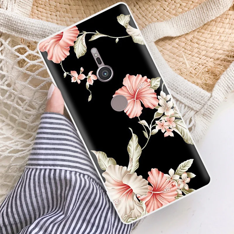 Slim Cases for Sony Xperia XZ2 Soft Silicone Antler Cover 5.7&quot H8216 H8266 Clear TPU XZ 2 H8296 Shell |