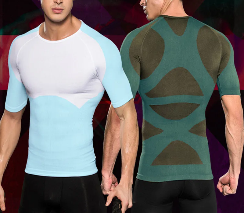 

Male Posture Corrector Compression Shaper Control Bust body Shaper Tops Men Slimming Chest Underwear Belly Abdomen Shirt