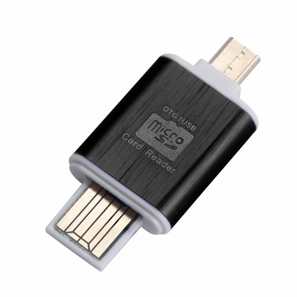 Горячая Распродажа 2в1 микро SD OTG флеш-диск USB 2,0 кард-ридер для смартфонов ПК планшет поддерживает чтение/запись большой емкости TF