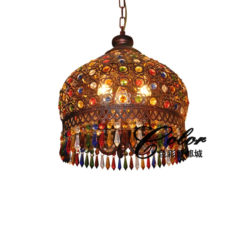 

Special coffee shop bar, chandelier, cafe, Bohemia Thai clothing store bedroom LE crystal lighting