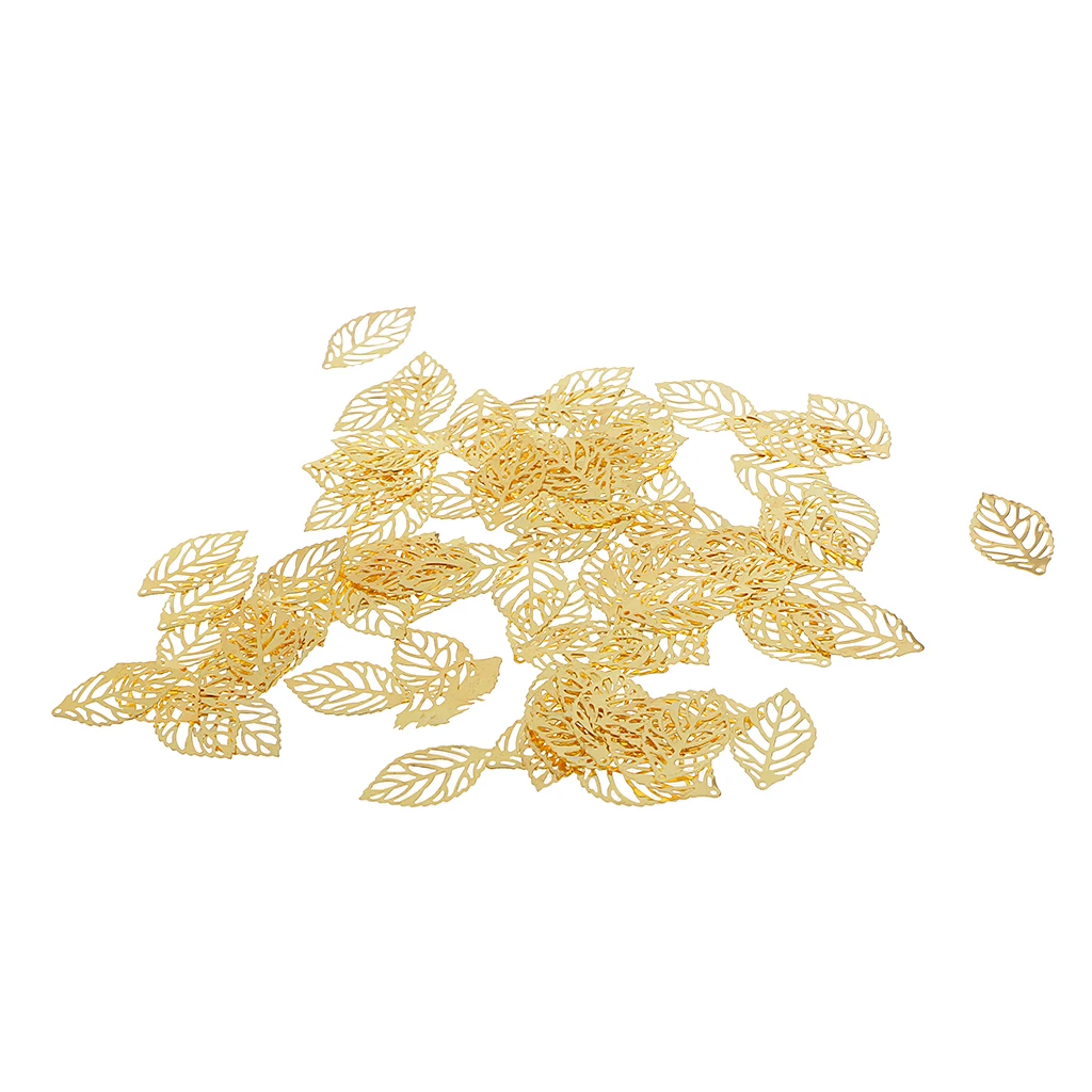 500 шт. подвески из сплава в виде листьев дерева | Украшения и аксессуары