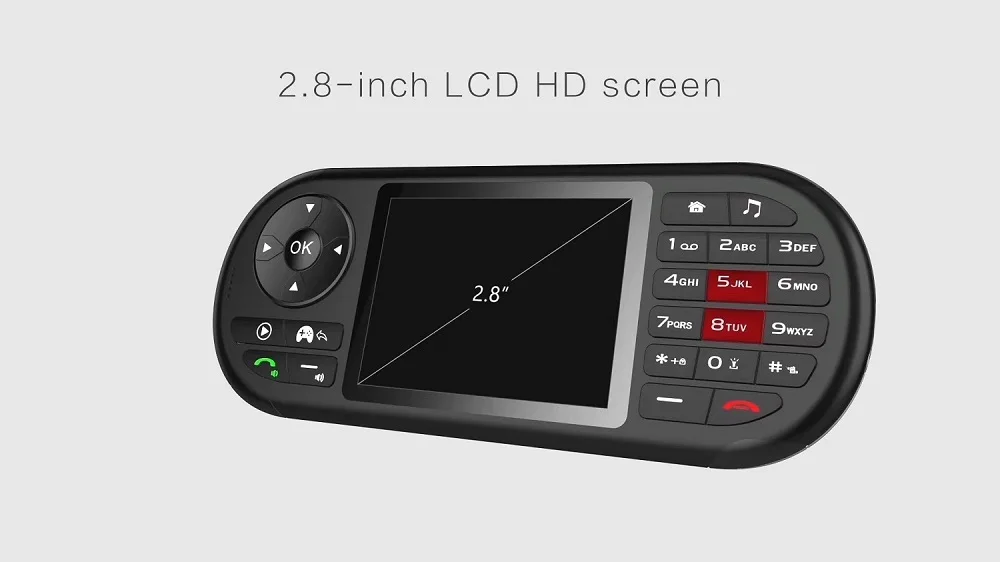 Популярный идеальный мобильный телефон портативный игровой плеер 2," ЖК-экран мобильный телефон беспроводной FM Камера GPRS фонарь Whatsapp