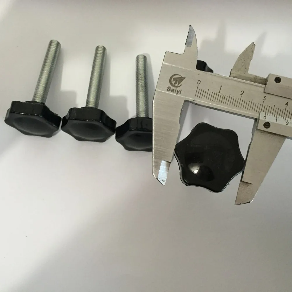 10 шт. 32 мм звездочная головка диаметром 8 x 50 Зажимная ручка|grip sales|grip gelscrew hardware |