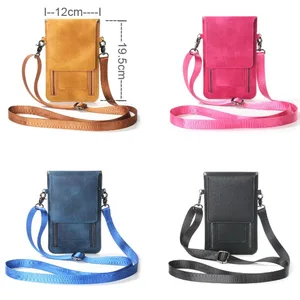 Shoulder Belt Phone Leather Case For Galaxy A80 A70 A60 A40 A20
A10,Oppo Reno 10x zoom Reno 5G A9 Realme 2 1 3 Pro U1 C1 C2