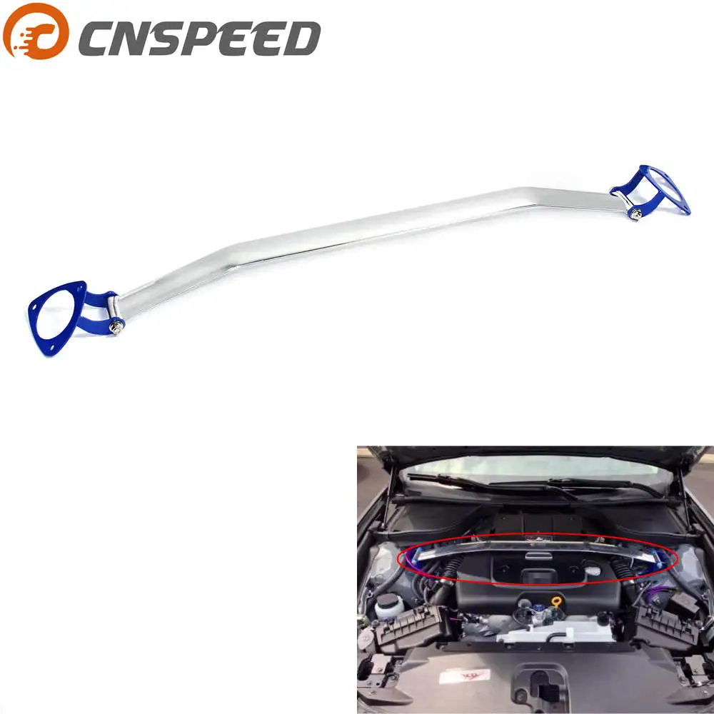 CNSPEED Front strut bar for INFINITI 2009 - 2013 G37 Racing Engine Tower Strut Bar Brace (2 points) YC101003 | Автомобили и