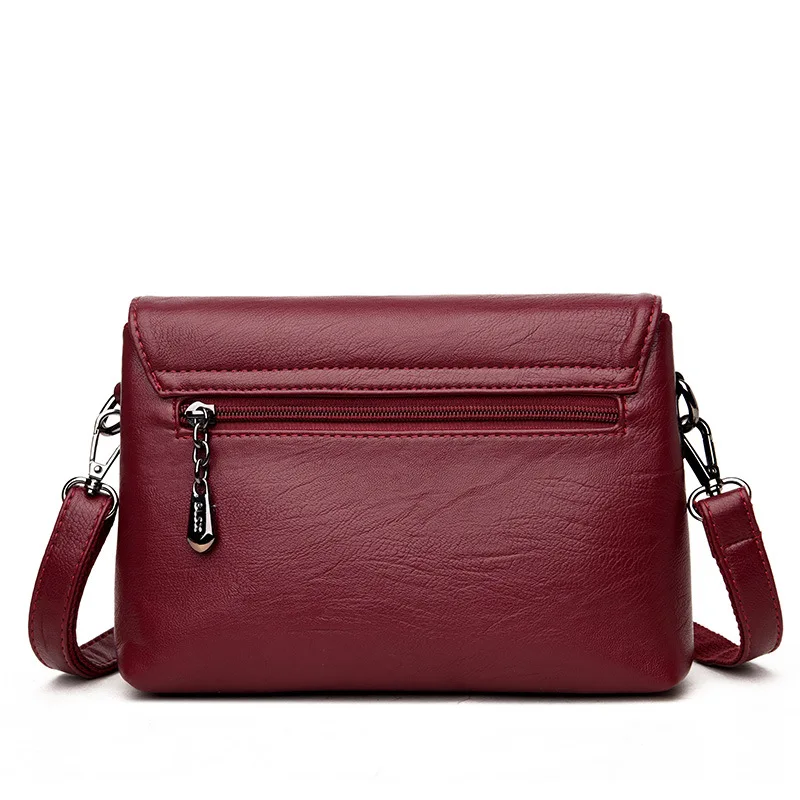 Женская сумка кожаная через плечо|bolsa feminina|women crossbodytote handbag |