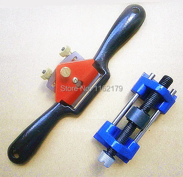 woodworking tool fix angle knife sharpener +44mm Cutting Edge Metal Spoke Shave/bird plane hand trimming tools free shipping | Инструменты