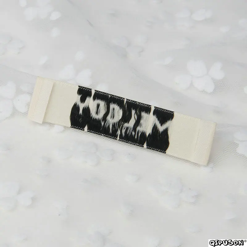 DH047 логотип на заказ брендовые тканые этикетки для одежды одежды|Этикетки одежды|