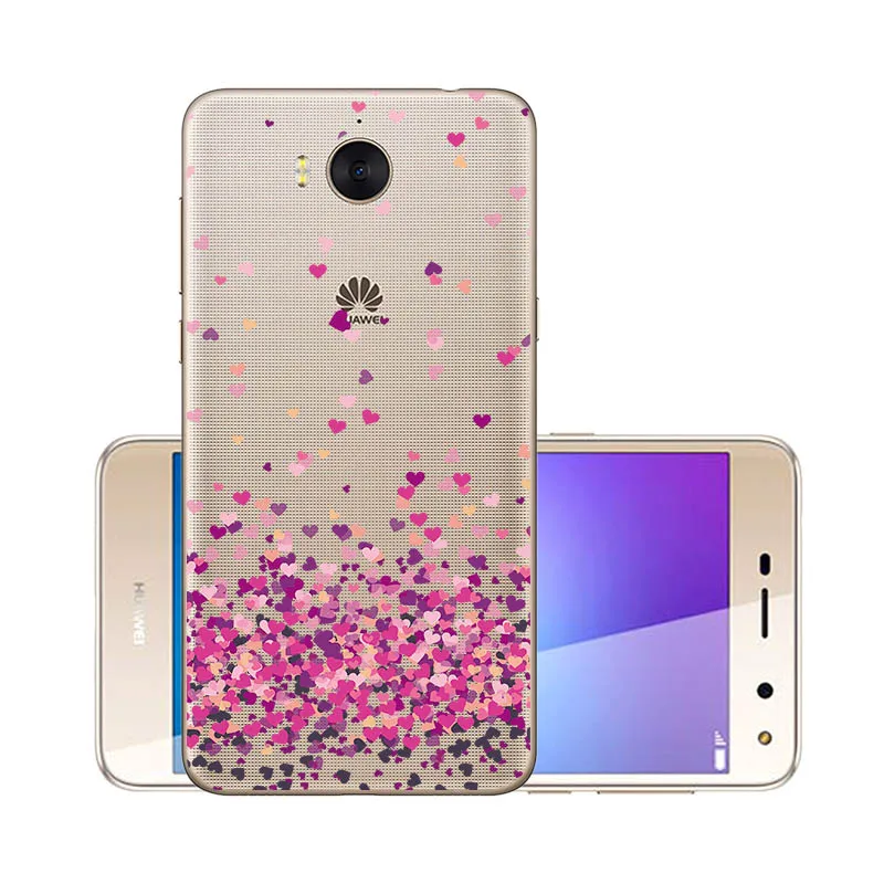 W004 Мягкий TPU чехол для huawei Y5 чехол Крышка силиконовая huawei Y6 Mya-L22 Чехол протектор чехол для huawei Y6 Y7 Y9 бампер - Цвет: W004