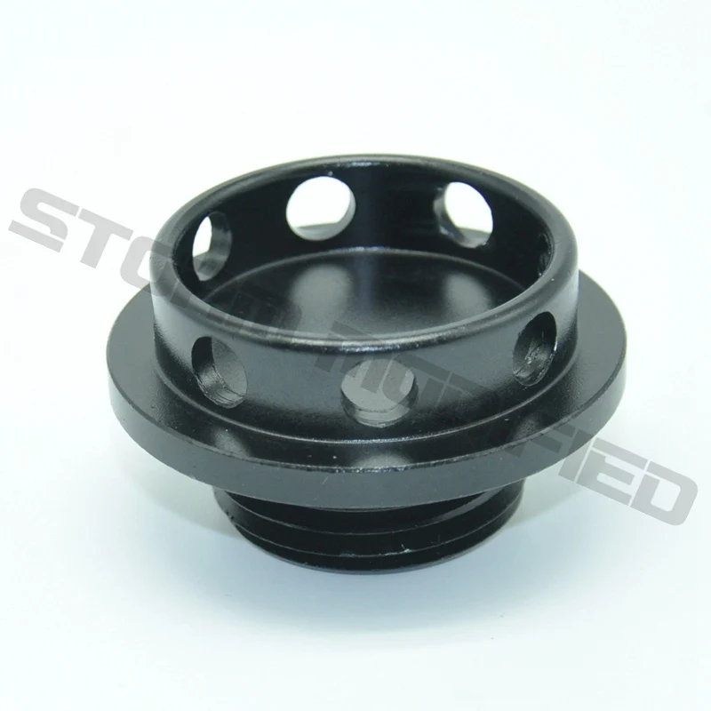 Black Aluminum Engine Oil Fuel Filter Tank Cap Cover | Covers