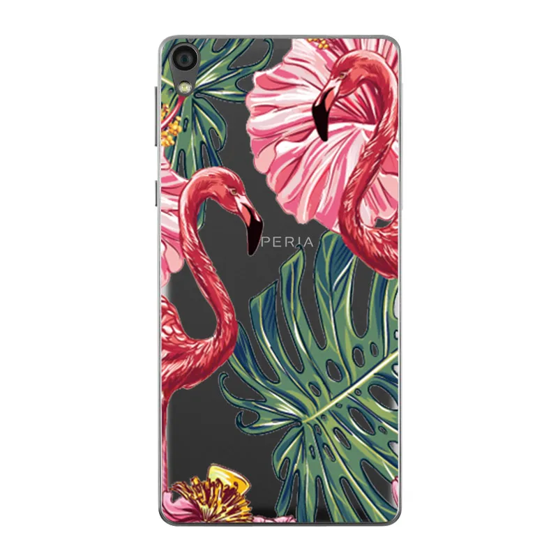 HLH CROWNPRO Мягкий Силиконовый ТПУ чехол для sony Xperia E5 чехол F3311 F3313 цветная задняя крышка для телефона с рисунком для Coque sony E5 чехол - Цвет: HLH