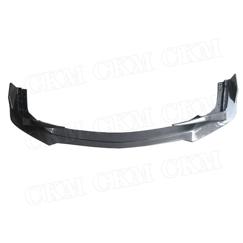 Спойлер для переднего бампера из углеродного волокна Ford Mustang 2018 2019 бампер головы