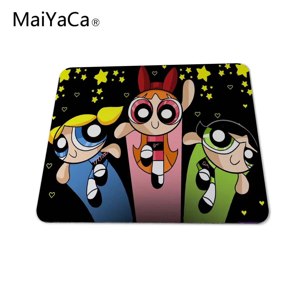 MaiYaCa индивидуальные роскошные печати красота японский Powerpuff девушки мышь коврик для оптических/трекбол мышь Прямая поставка услуги