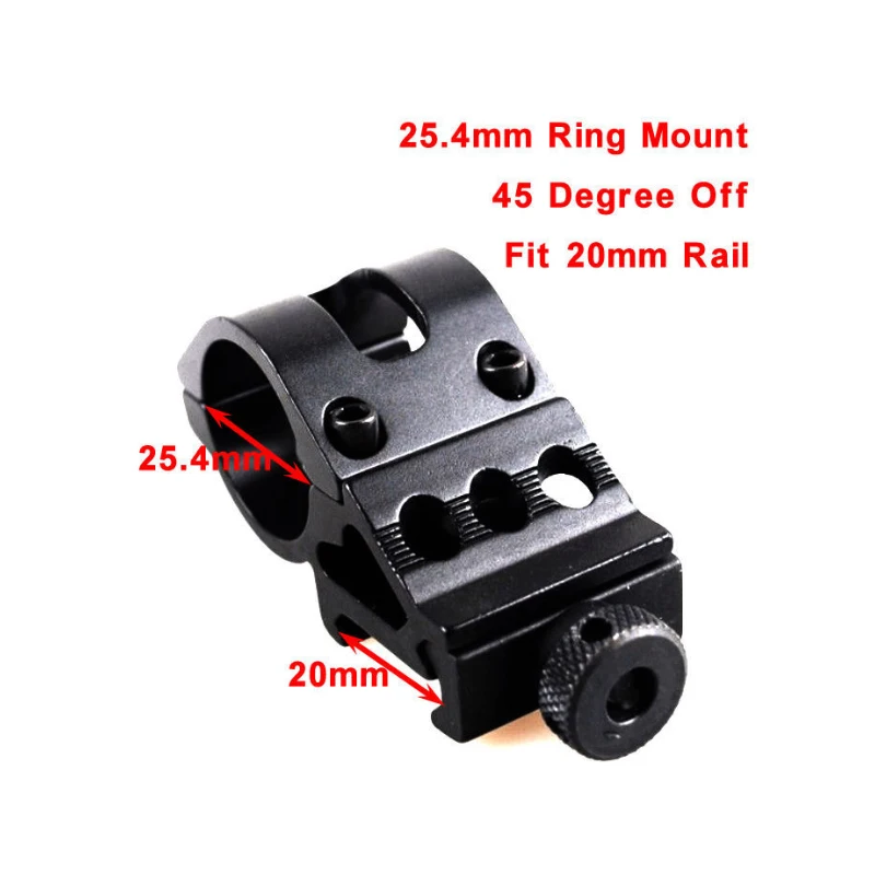 Зажим для фонарика 21 мм патрон алюминиевый сплав с гаечным ключом диаметром 25 4