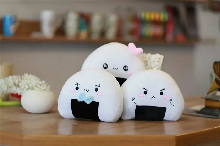 35 см Японский Рисовый рулон мягкая плюшевая кукла игрушка Onigiri семейные суши
