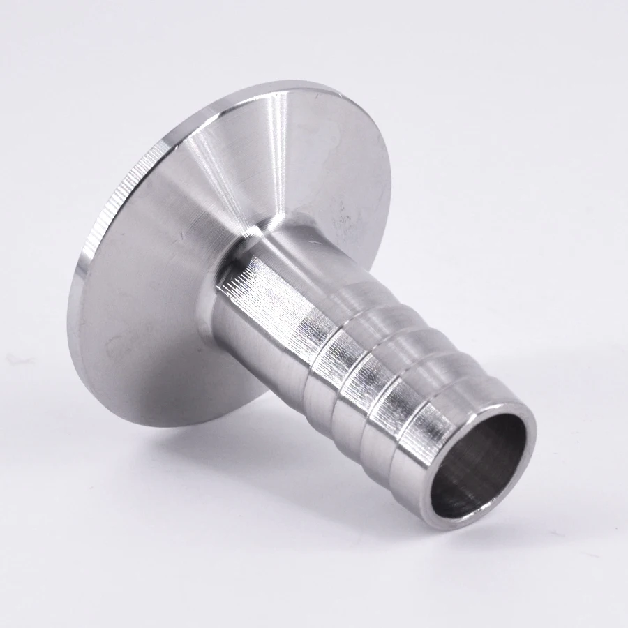 19 мм 3/" шлангная штанга x 1,5" Tri Clamp SUS 304 из нержавеющей стали санитарная тройной Клевер Hosetail Соединительная муфта для домашнего заваривания