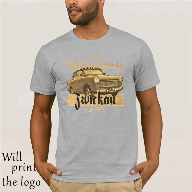 Черная футболка Weaponsmith Zwickau S51 S50 Trabi GDR Cardboard Simson AWO OSSI | Мужская одежда