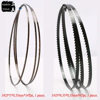 2 pieces 8 band saw blades 1425mm x width 3 6 35 9 5mm x 6 or 14tpi woodworking band saw blades cutting curve mix pack